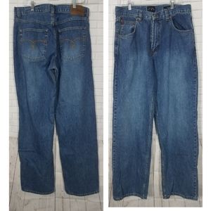 Jack of Spades Medium Wash Loose Jeans